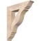 Ekena Millwork Funston Traditional Smooth Bracket, Douglas Fir, 5 1/2"W x 28"D x 32"H BKT06X28X32FST01SDF - alternate 1